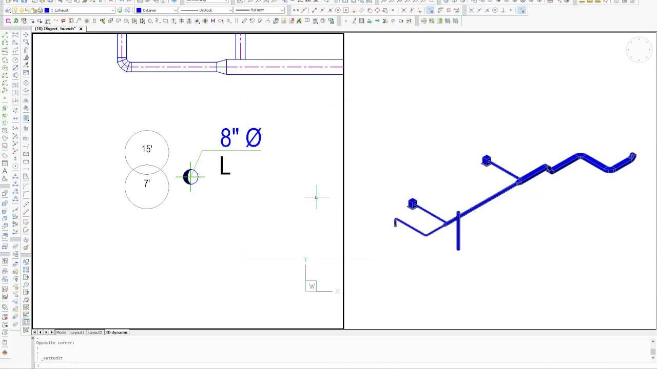 How to set elevation | Helper object/Vertical runs/Fittings смотреть онлайн