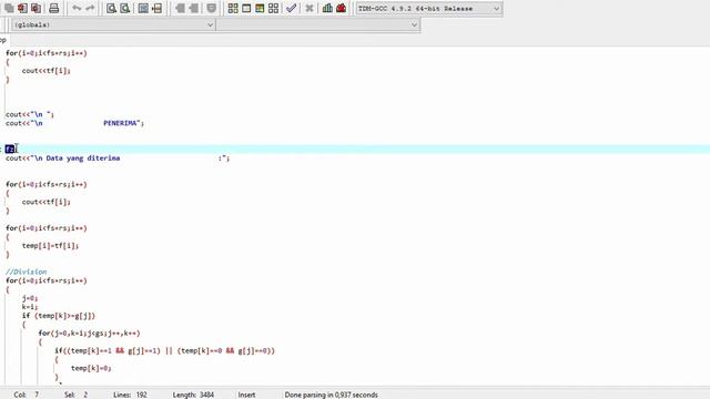 Implementasi Cyclic Redudancy Check (CRC) Menggunakan Dev C++ смотреть онлайн