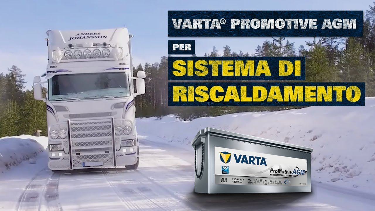 Batterie VARTA ProMotive AGM per riscaldamento a veicolo fermo per camion | Programma Flotte VARTA смотреть онлайн