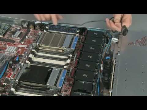 HPE ProLiant DL360p Gen8 Server Remove Replace Battery смотреть онлайн