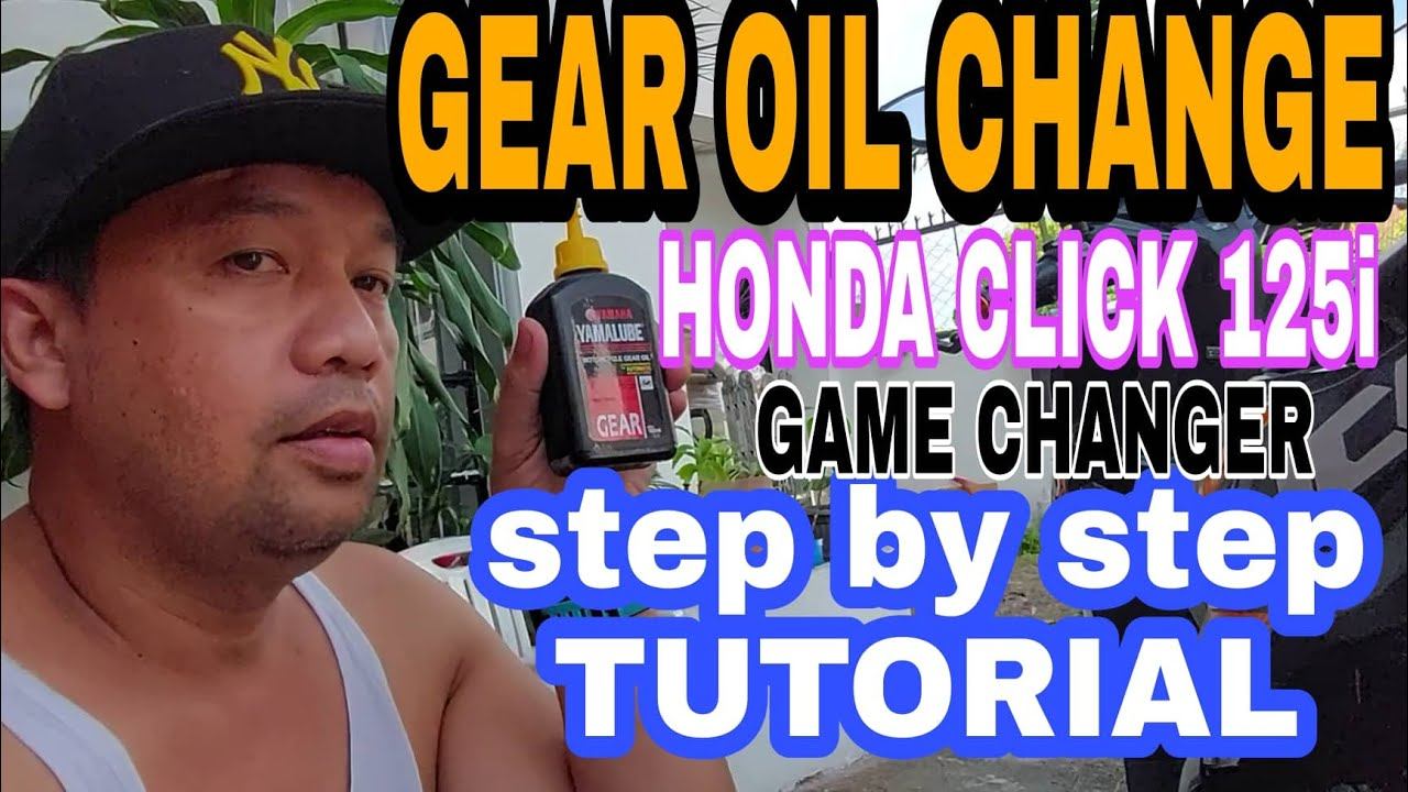 HONDA CLICK 125i I GEAR OIL CHANGE TUTORIAL I DIY смотреть онлайн