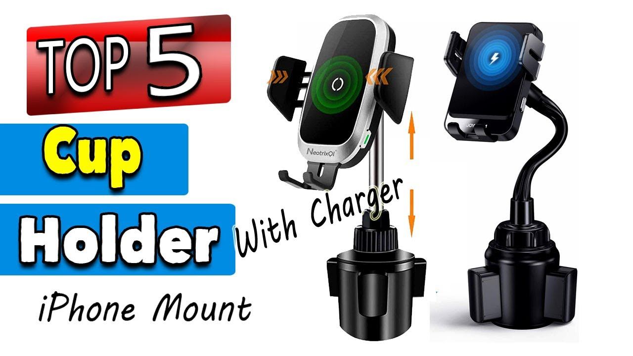 Best Cup Holder Phone Mount For Iphone With Charger смотреть онлайн