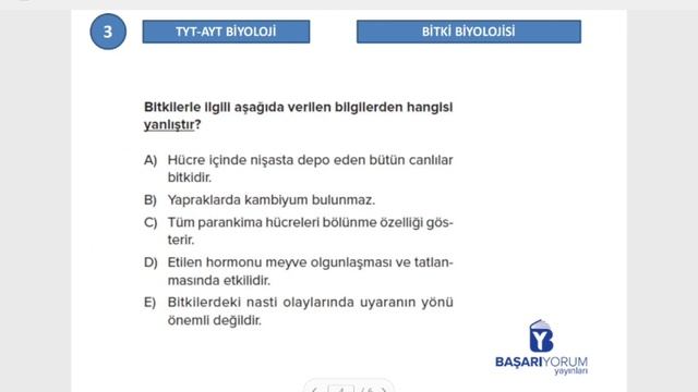 TYT-AYT Biyoloji Soru Bankası • Sayfa-196 смотреть онлайн