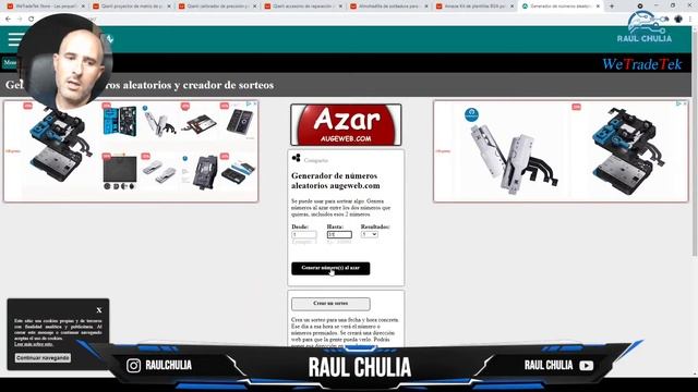 SORTEO HERRAMIENTAS - RAUL CHULIA - WETRADETEK смотреть онлайн