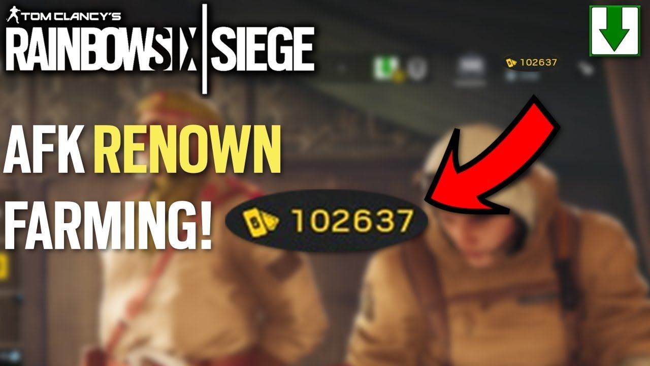 Rainbow Six Siege AFK Renown Farming Guide 2019 смотреть онлайн
