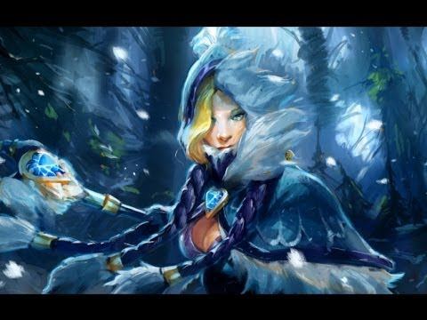 Dota 2 Gamer Domik Crystal Maiden смотреть онлайн