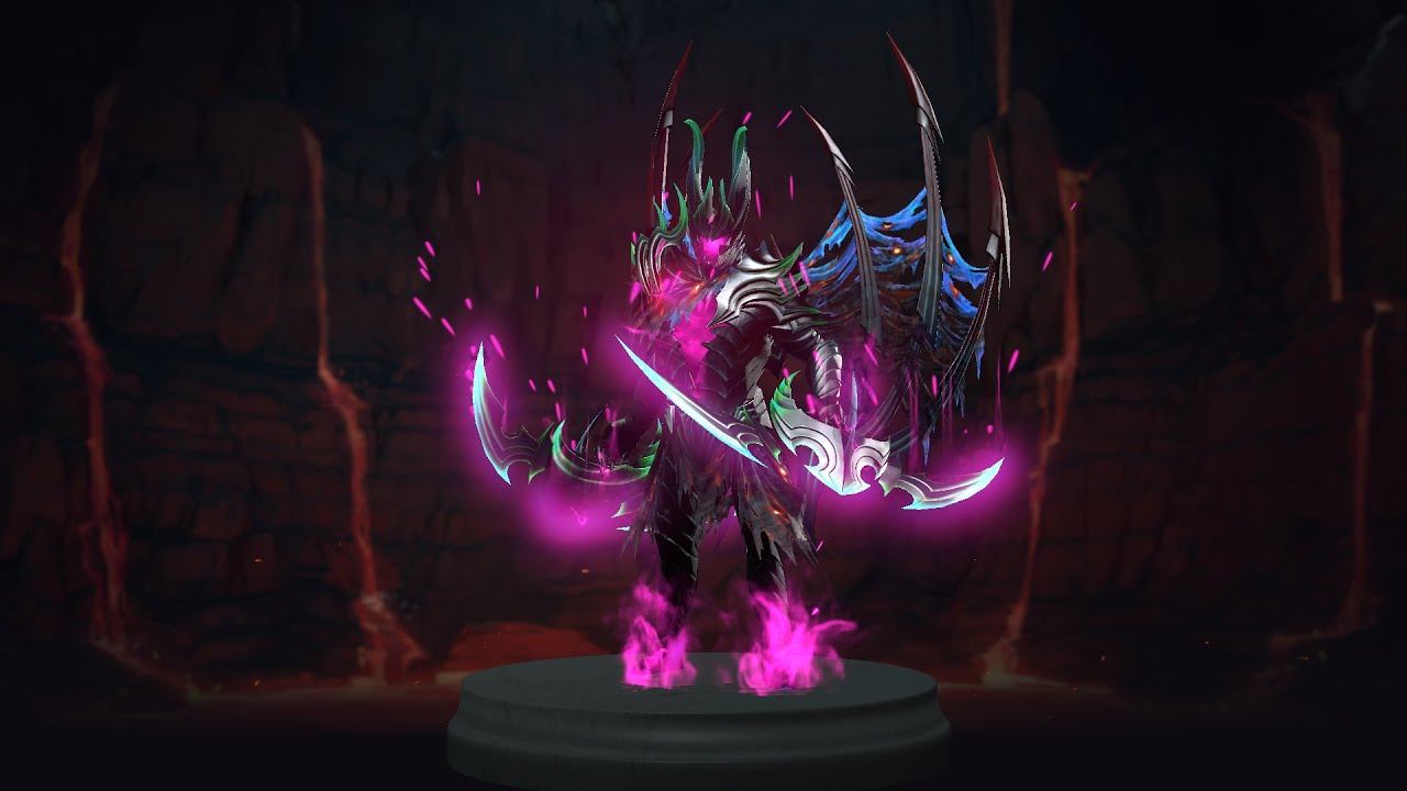 Dota 2 - Terrorblade Arcana - Rubiline Gem смотреть онлайн