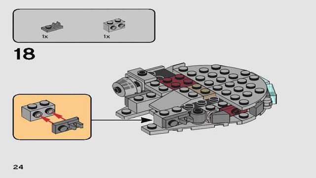 LEGO Instructions – Millennium Falcon Microfighter – 75295 LEGO STAR WARS смотреть онлайн