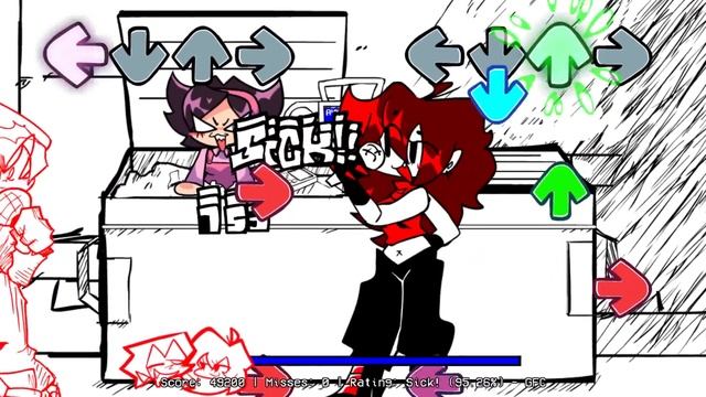 Friday Night Funkin' Pico VS GF Red Song + Cutscenes (FNF Mod/Hard) (Skyverse/ Sky Blue Cover) смотреть онлайн