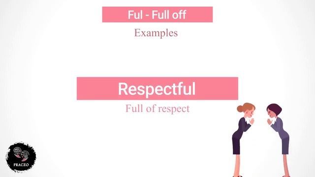 Words with suffix - FUL смотреть онлайн