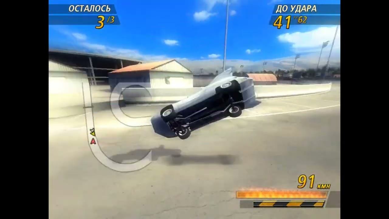 FlatOut 2 online Derby day #6 смотреть онлайн
