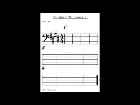 Dominant 7th Jam in E 102bpm {w/charts} -"The Best Backing Tracks Anywhere!" смотреть онлайн
