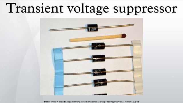 Transient voltage suppressor смотреть онлайн