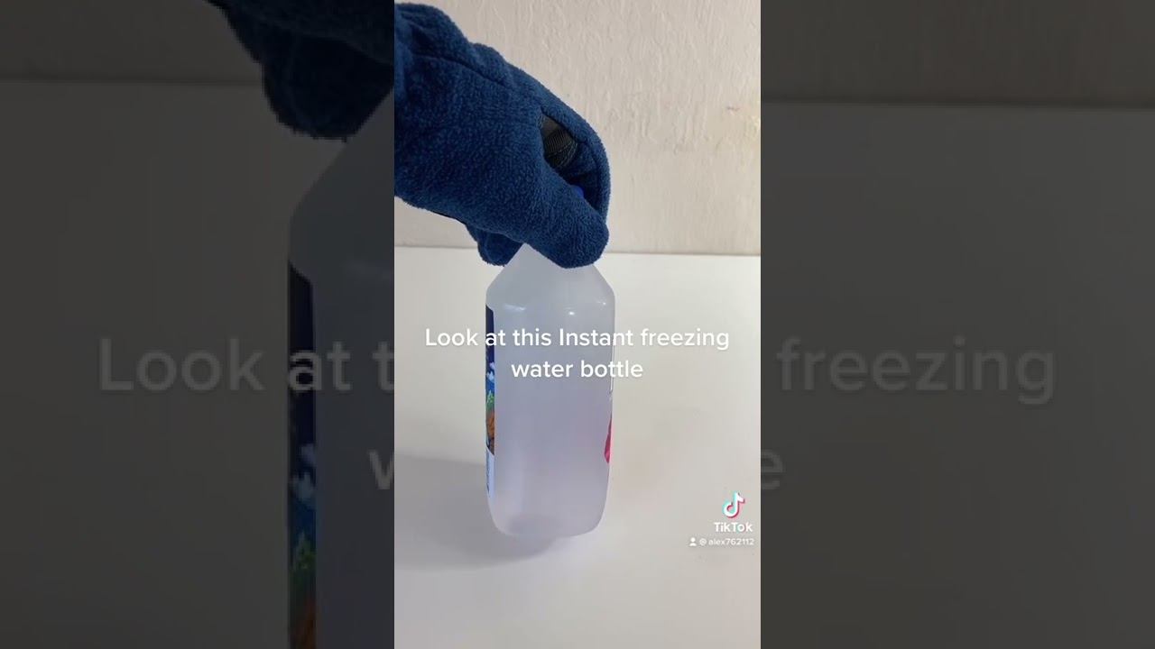 Crazy water bottle Instant ice смотреть онлайн