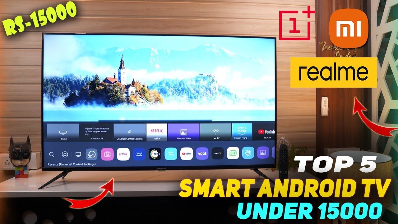 Top 5 Smart tv under 15000 ⚡ Top 5 best smart tv under 15000 in India 2022 смотреть онлайн