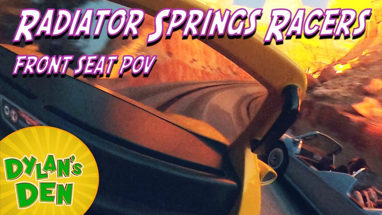 Radiator Springs Racers | FRONT SEAT POV | Disney California Adventure Park смотреть онлайн