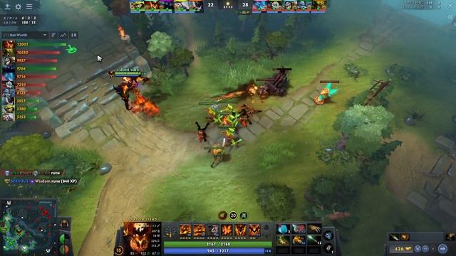 Shadow Fiend Dota 2 Gameplay Miracle with 18 Kills - Butterfly смотреть онлайн