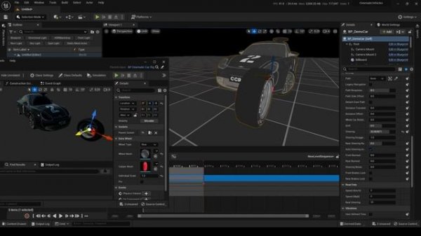 Cinematic Car Rig v 2.1 #Blueprints  #CINEMATICS #INDUSTRIES #VEHICLES #CAR #AUTOMOTIVE