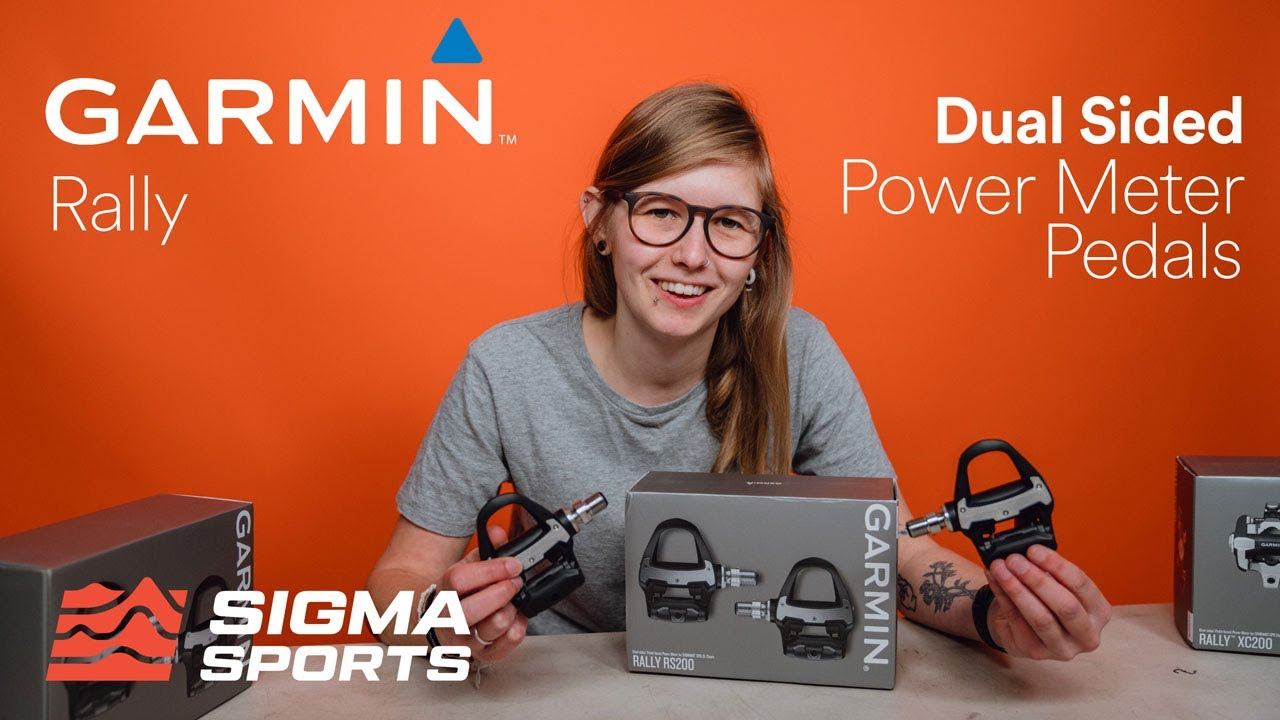 Unboxing the Garmin Rally Dual Sided Power Meter Pedals | Sigma Sports смотреть онлайн