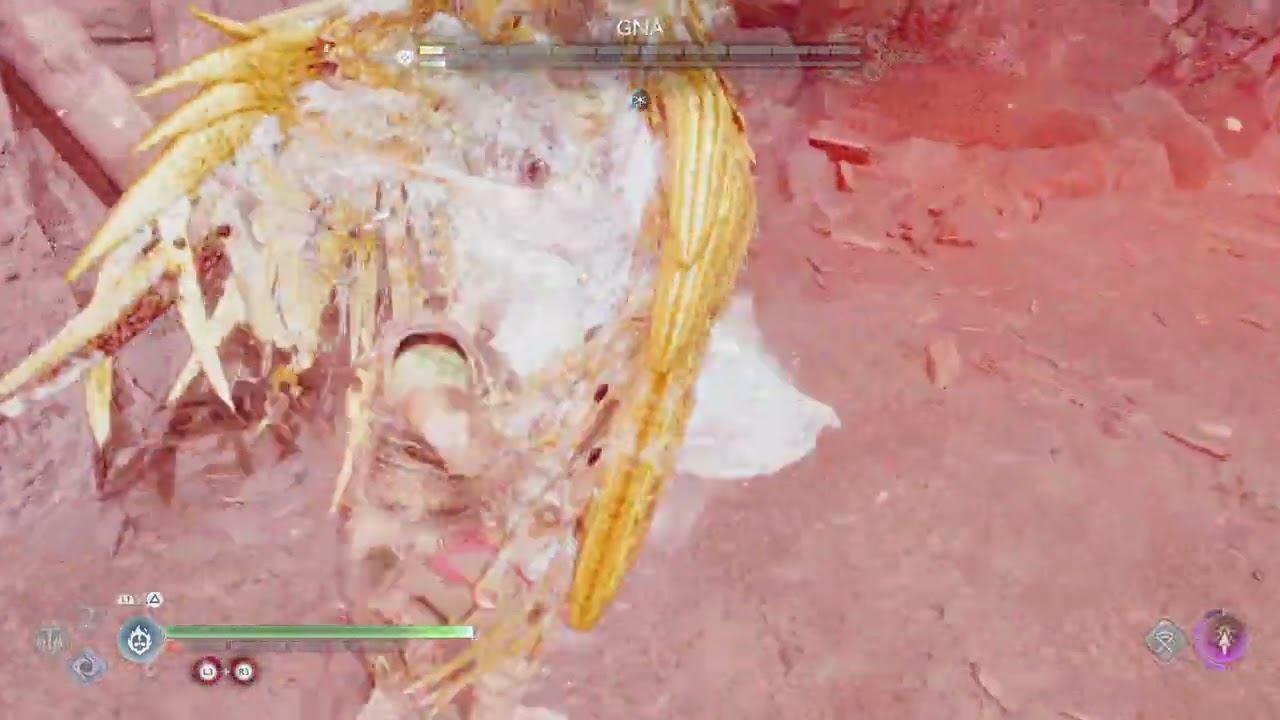God of War Ragnarok - Gna Valkyrie Boss Fight (No Damage / GMNM) смотреть онлайн