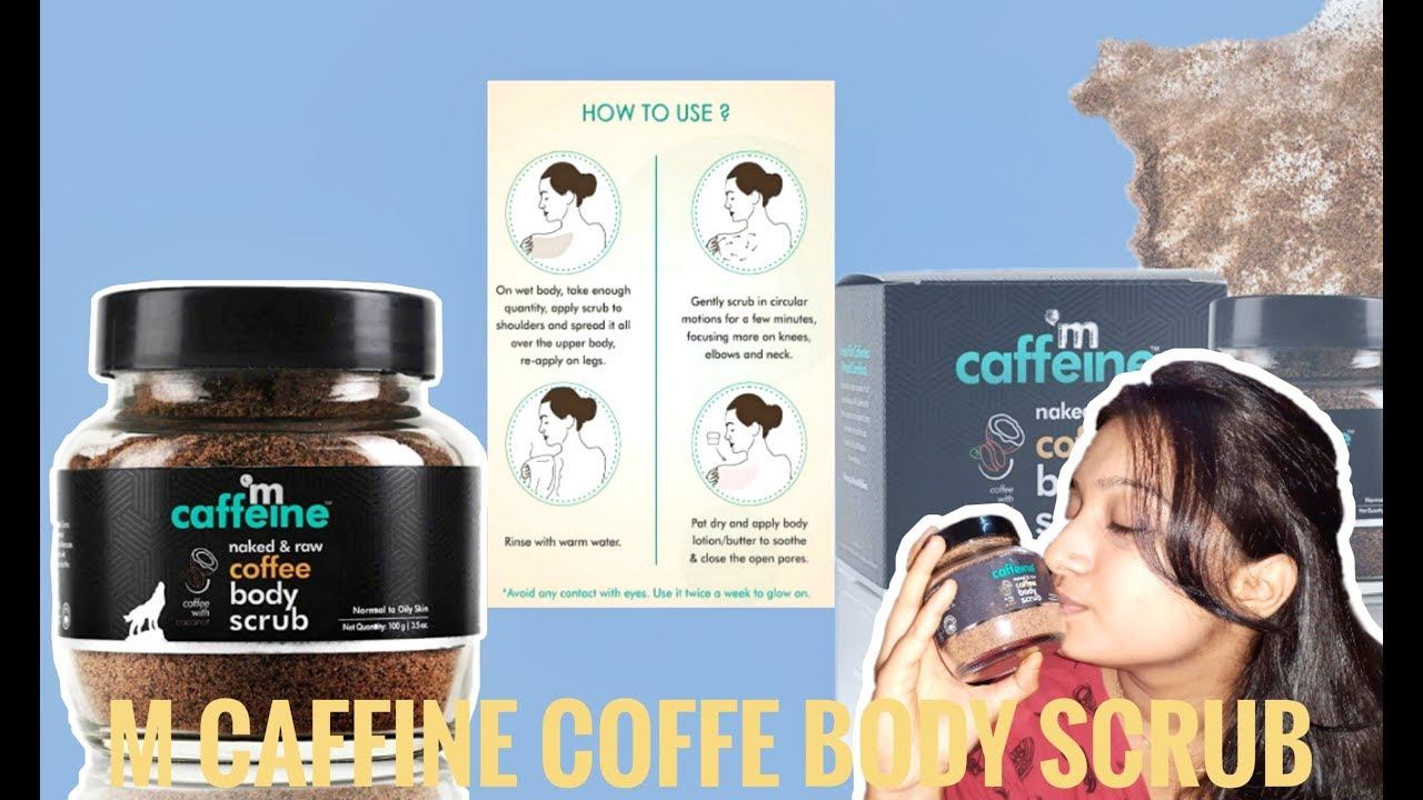 UNBOXING OF M caffeine coffe body scrub#Indrani beauty style tips смотреть онлайн