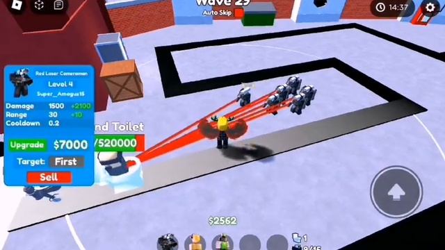 Red laser cameraman имба?#toilettowerdefense#roblox#top#gaming#games#роблокс#skibiditoilet#capcut смотреть онлайн