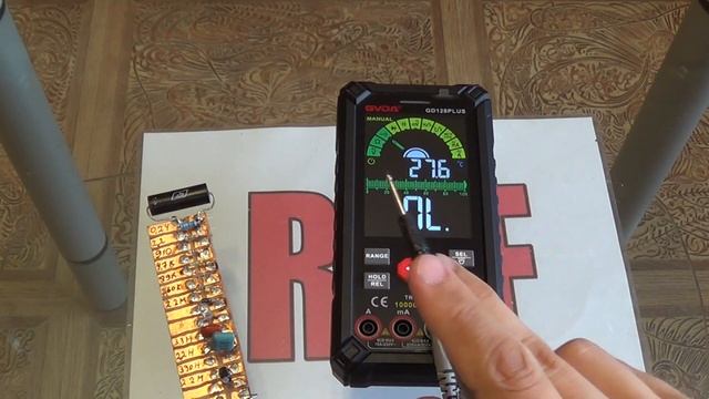 Аккумуляторный мультиметр GVDA GD128 PLUS смотреть онлайн