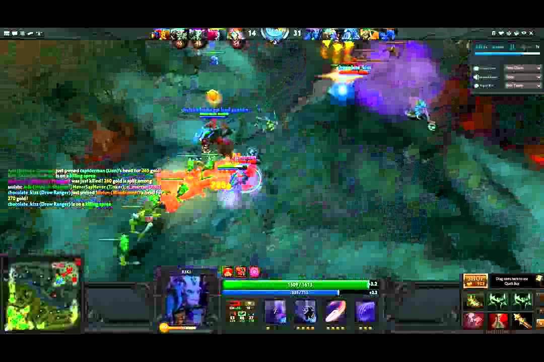 my riki @dota 2 смотреть онлайн