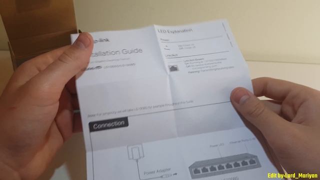 TP-LINK LS1005G Desktop Switch смотреть онлайн