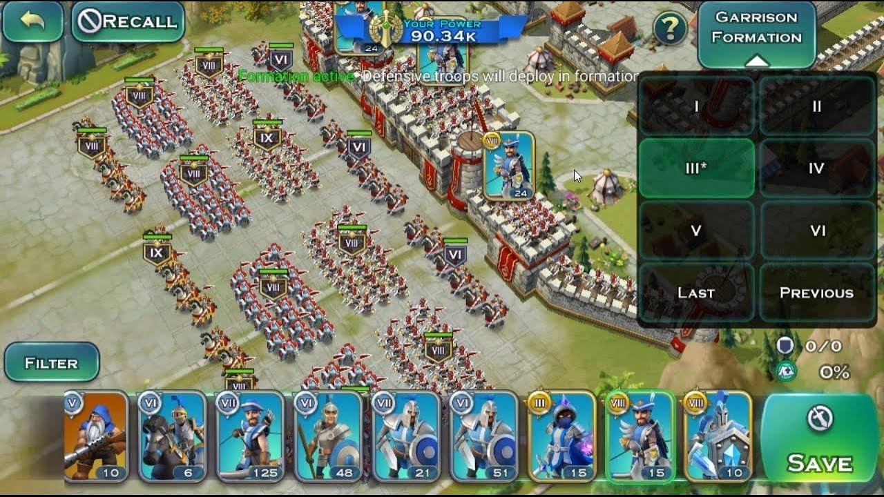 Art of Conquest: PTR Garrison formation + Hero Promote смотреть онлайн
