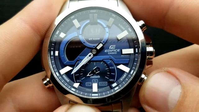 Casio Edifice ECB 30 - Setting time and date - Module 5686 смотреть онлайн