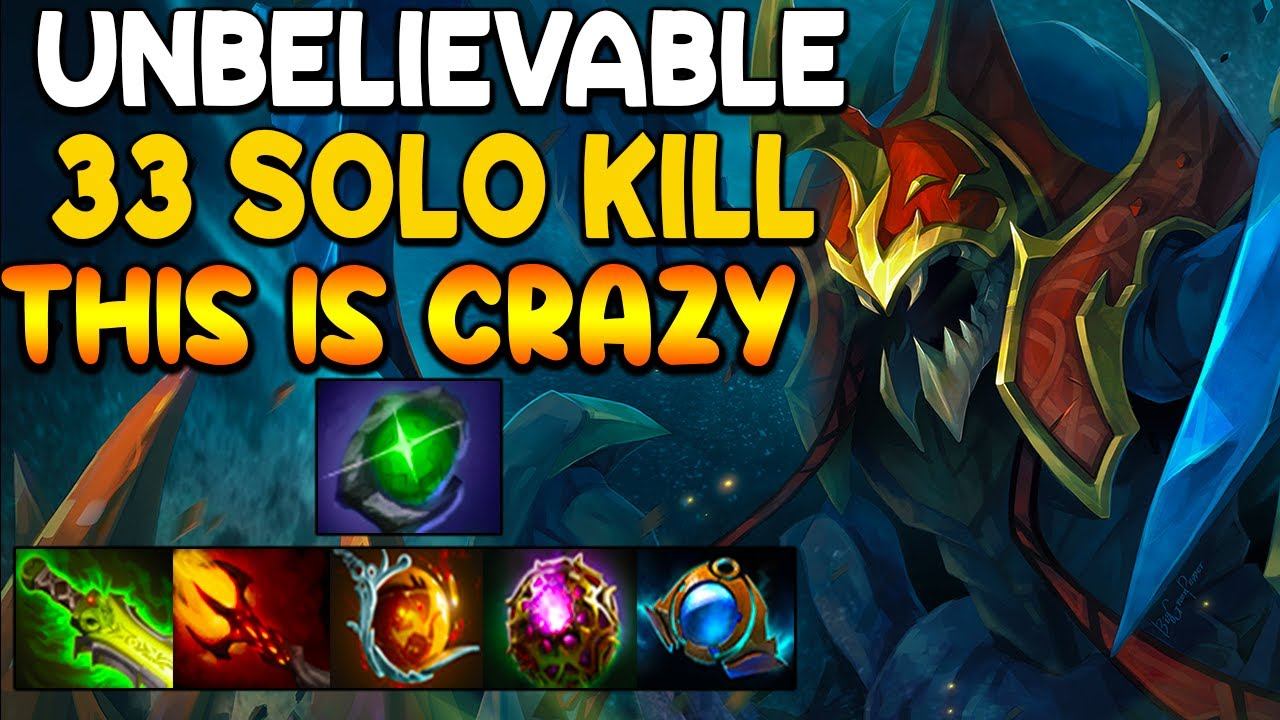 NYX ASSASSIN - UNBELIEVABLE 33 SOLO KILL - THIS IS REALLY CRAZY - DOTA 2 GAMEPLAY смотреть онлайн