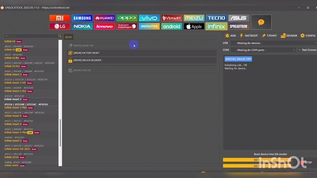 Inifinix Hot 12i X665B FRP Bypass Jumping To Brom With Test Point by Unlock Tools... смотреть онлайн