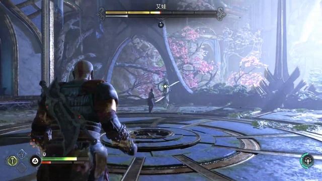 Fight Alva the white elf - God of War Ragnarök смотреть онлайн