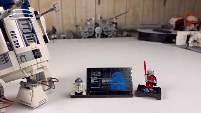 LEGO Starwars 25th Anniversary R2D2 Detailed Build Review смотреть онлайн