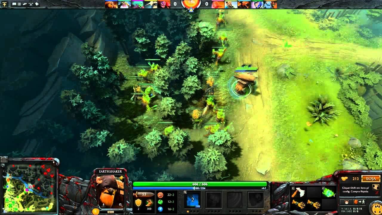 DotA 2 - EarthShaker - Massive Creep Block ( 2 Towers in 5 minutes ) смотреть онлайн