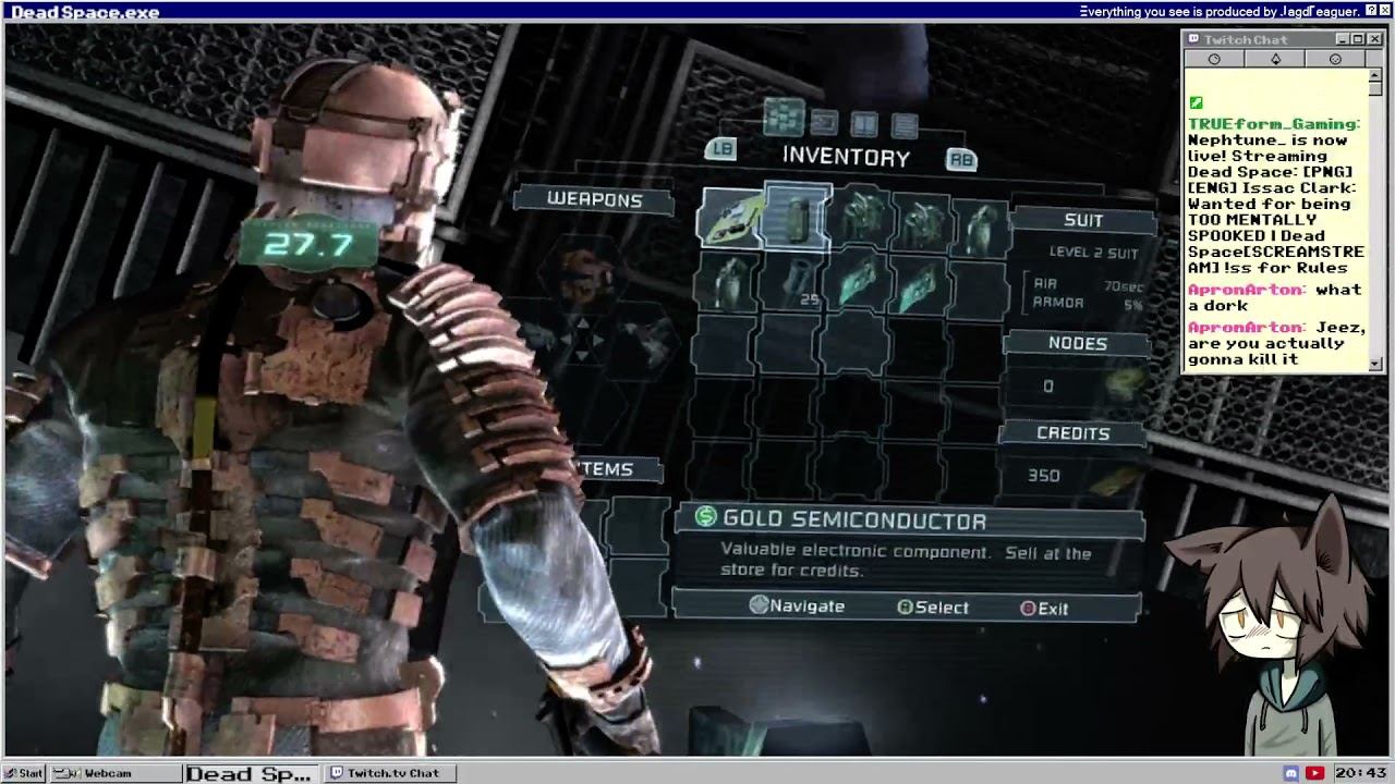 [PNG][ENG] Issac Clark: Wanted for being TOO MENTALLY SPOOKED | Dead Space смотреть онлайн
