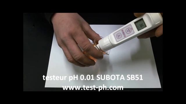 stylo testeur pH électronique etanche subota sb-51 precision 0.01 смотреть онлайн