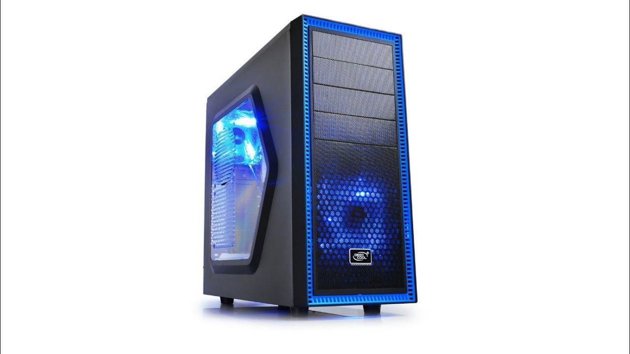 Review Carcasa Deepcool Tesseract SW blue смотреть онлайн