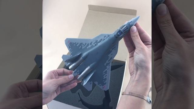 МОДЕЛЬ САМОЛЕТА СУ-57, (Т-50, ПАК-ФА) (М1:72, ПИКСЕЛИ) смотреть онлайн