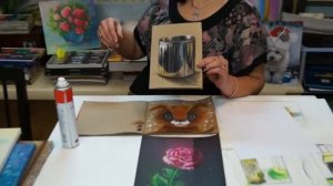 Как правильно ЗАКРЕПИТЬ сухую ПАСТЕЛЬ.