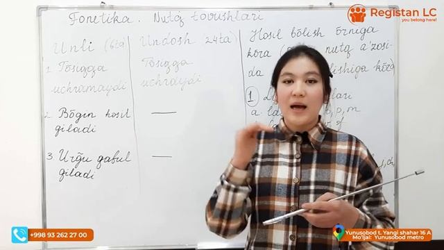 Ona Tili, 1- Dars | Fonetika. Nutq Tovushlari