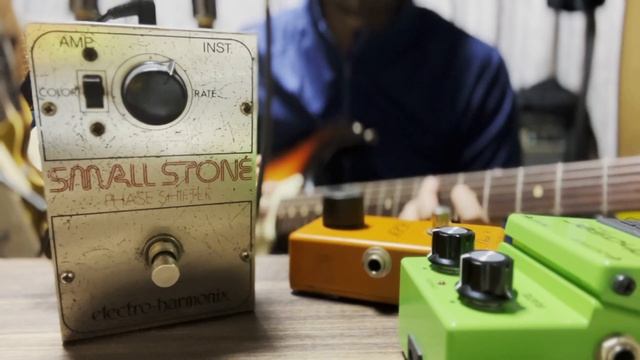 BOSS PH-1 vs MXR Phase90 vs EHX Small Stone sound comparison смотреть онлайн