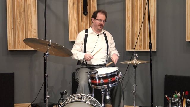 50s George Way Snare Drum - Red Duco смотреть онлайн