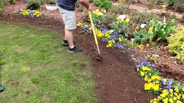 How to Make New Garden Beds - Flowers, Shrubs, Perennials, Trees смотреть онлайн