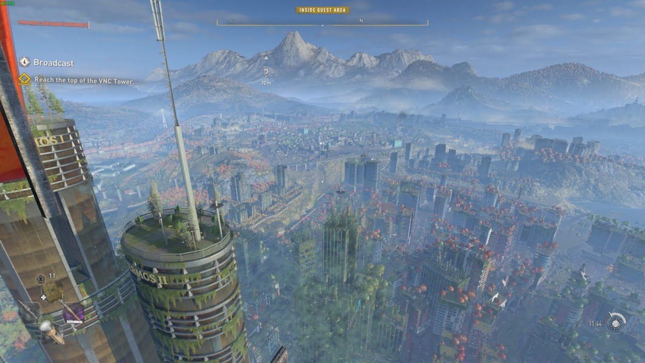 Dying Light 2 - VNC Tower Inhibitor - Fastest Way To Climb The VNC Tower