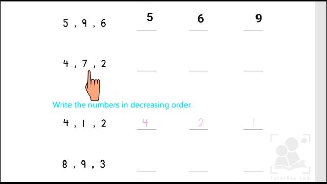 Ordering Numbers - Chapter # 6 - Mathematics - Grade 1 смотреть онлайн