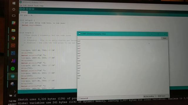 Mykonos Musicbox: Piezo Buzzer / Arduino Live Serial Output смотреть онлайн