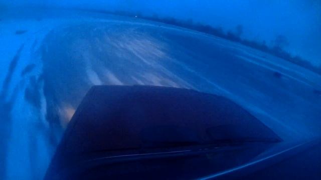 Дрифт ваз 2107i, чуть не столкнулись с копейкой!