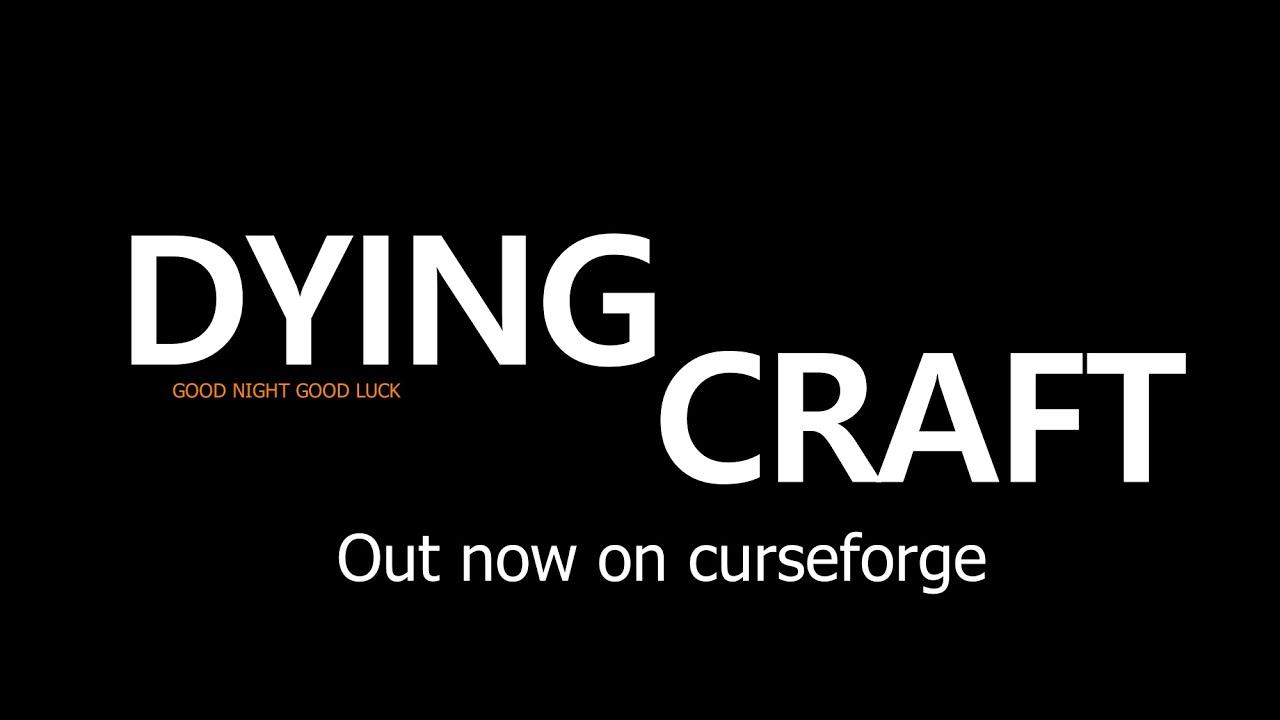 Dying craft (A dying light minecraft modpack) смотреть онлайн